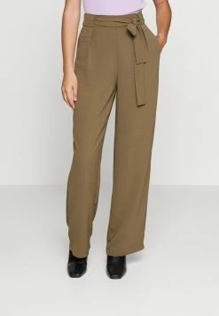 ONLY Petite ONLMETTE WIDE PANT - Trousers - Cub