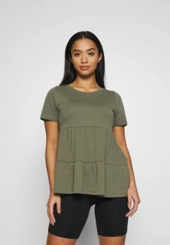 ONLY Petite ONLAYCA PEPLUM - Basic T-shirt - Kalamata