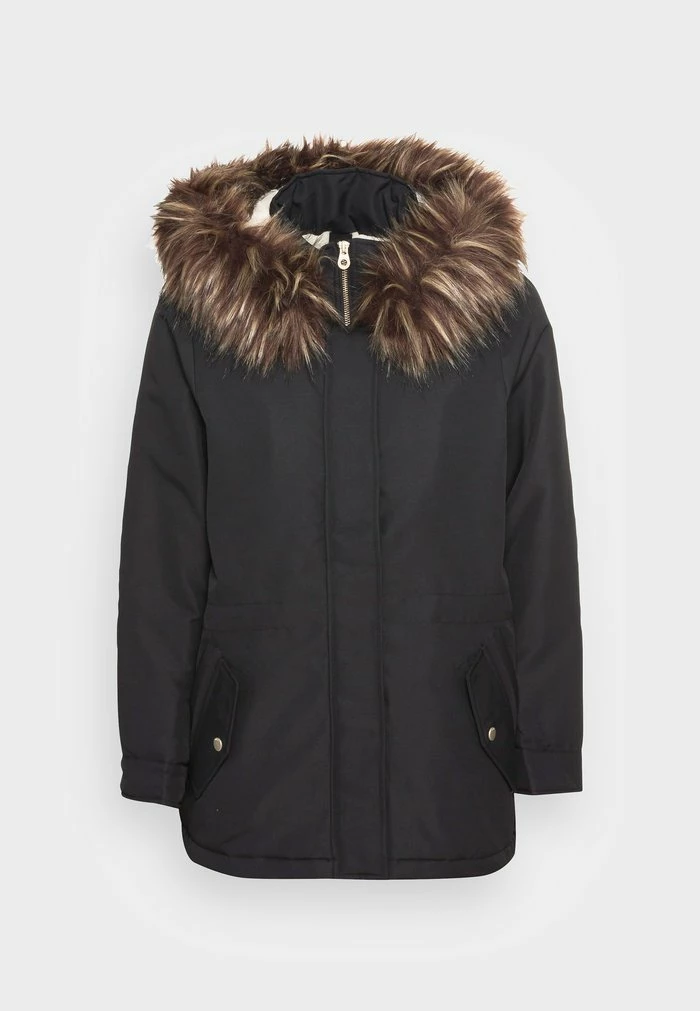 ONLY Petite ONLELSA COAT - Parka - Black 6 ONLY Petite ONLELSA COAT - Parka - Black - Image 4