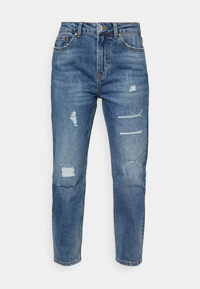 ONLY Petite ONLEMILY DEST - Relaxed Fit Jeans - Dark Medium Blue Denim 6 ONLY Petite ONLEMILY DEST - Relaxed Fit Jeans - Dark Medium Blue Denim - Image 4