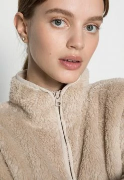 ONLY Petite ONLJINA HALF ZIP - Fleece Jumper - Pumice Stone -ONLY Petite store 9aaa6d4f88f845619ca57aadf1d4616c