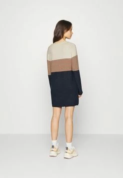 ONLY Petite ONLLILLO DRESS - Jumper Dress - Whitecap/gray Melange/brownie Melange/martime Blue Melange -ONLY Petite store 9b50d56de3814e139da321f50a6b7dd1