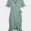 ONLY Petite ONLOLIVIA WRAP DRESS - Day Dress - Chinois Green -ONLY Petite store 9c069dd679ad40cb85c64b65110eaede
