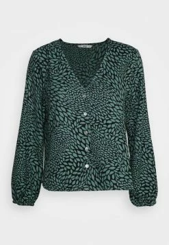 ONLY Petite ONLNOELLE LIFE VNECK - Blouse - Dark Ivy