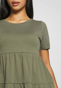 ONLY Petite ONLAYCA PEPLUM - Basic T-shirt - Kalamata -ONLY Petite store 9c648a8ea18349479477844e0df118ad