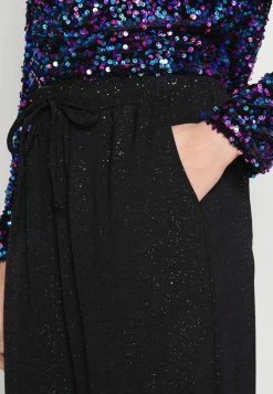 ONLY Petite ONLMETTE WIDE PANT - Trousers - Black -ONLY Petite store 9de6542d1deb40b39f1588aedbe51fd6