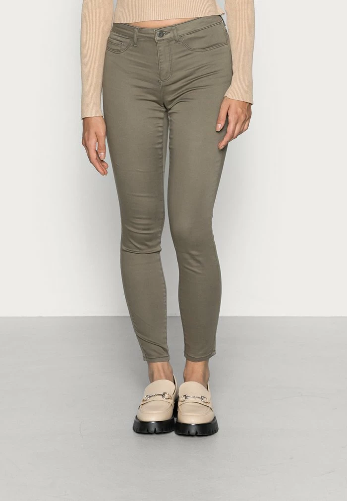 ONLY Petite ONLMIRINDA BASIC SKINNY PANT - Trousers - Kalamata 3 ONLY Petite ONLMIRINDA BASIC SKINNY PANT - Trousers - Kalamata