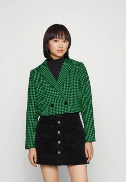 ONLY Petite ONLNADINA SHORT - Blazer - Green Bee