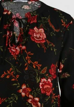 ONLY Petite ONLNOVA LIFE STRING TOP PETIT - Blouse - Black/desert -ONLY Petite store 9f94e9ef13174049aa2f382e00cfd420