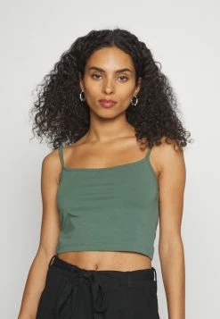 ONLY Petite ONLLIVE LOVE SINGLET CROPPED 2 PACK - Top - Black/laurel Wreath -ONLY Petite store 9fae881ac21543659828399f495d9315