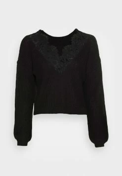 ONLY Petite ONLXENIA - Jumper - Black -ONLY Petite store 9fdc9839e2e94fc8a1f93e30dbd62ef2