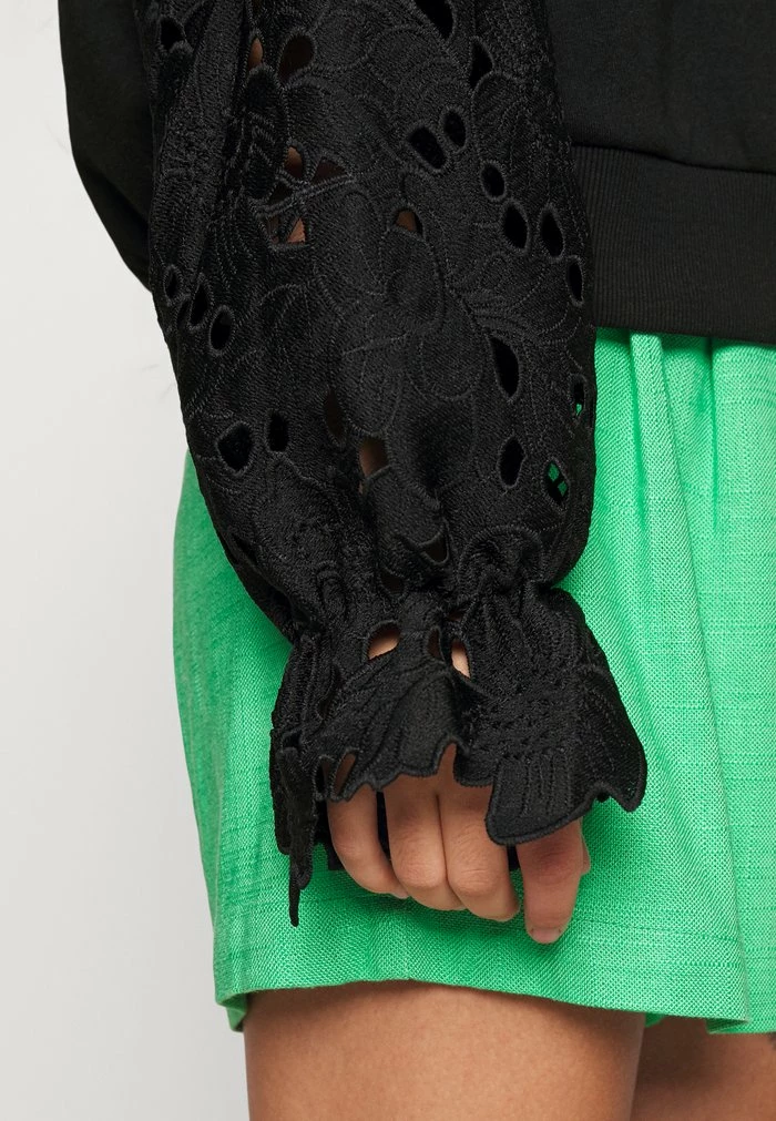 ONLY Petite ONLWANTED SLEEVE - Sweatshirt - Black 9 ONLY Petite ONLWANTED SLEEVE - Sweatshirt - Black - Image 7