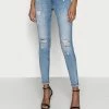 ONLY Petite ONLBLUSH LIFEMID - Jeans Skinny Fit - Light Blue Denim -ONLY Petite store a1451b4115b54a14ac3ece79d238c055