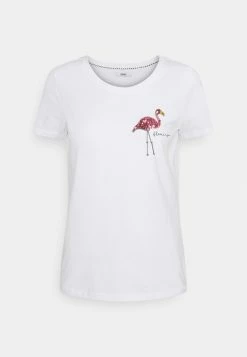 ONLY Petite ONLKITA SUMMER - Print T-shirt - White