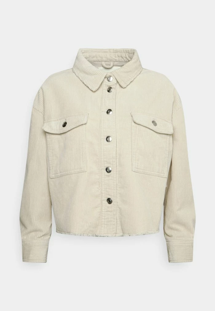 ONLY Petite ONLMARINA BITTEN LIFE - Summer Jacket - Pumice Stone 3 ONLY Petite ONLMARINA BITTEN LIFE - Summer Jacket - Pumice Stone