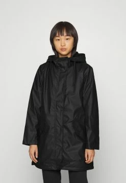 ONLY Petite ONLSALLY RAINCOAT - Waterproof Jacket - Black