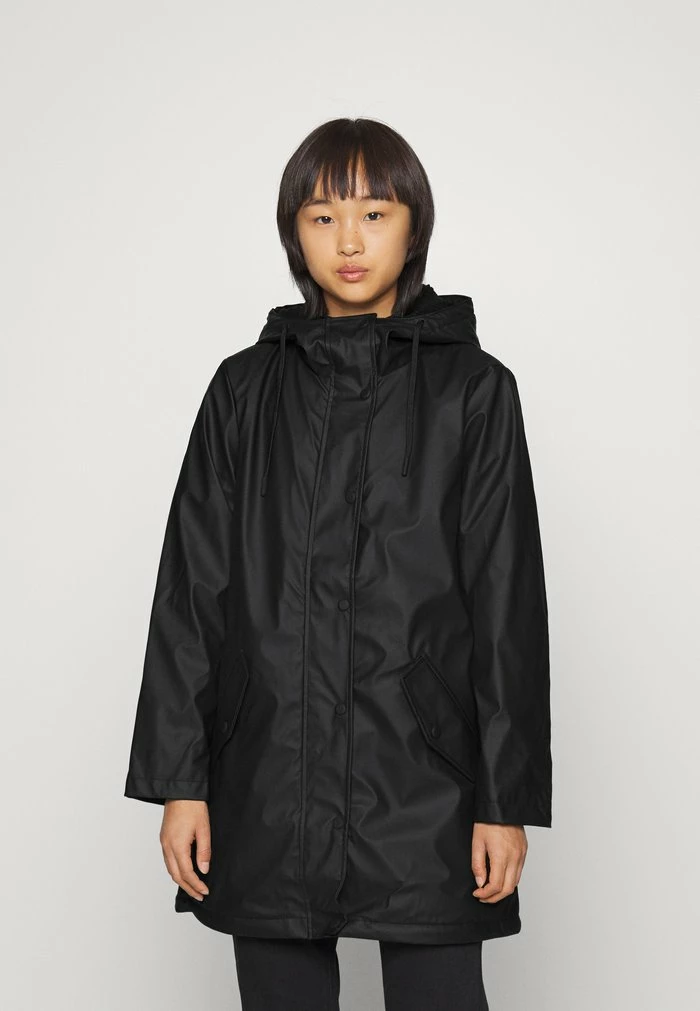 ONLY Petite ONLSALLY RAINCOAT - Waterproof Jacket - Black 3 ONLY Petite ONLSALLY RAINCOAT - Waterproof Jacket - Black