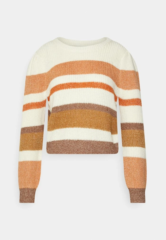 ONLY Petite ONLALBI LIFE STRIPE - Jumper - Eggnog 4 ONLY Petite ONLALBI LIFE STRIPE - Jumper - Eggnog - Image 2
