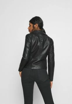 ONLY Petite ONLMELISA BIKER - Faux Leather Jacket - Black 10 ONLY Petite ONLMELISA BIKER - Faux Leather Jacket - Black -ONLY Petite store a24baa709ddc43a89955f358217c4c05