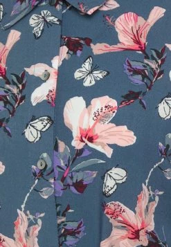 ONLY Petite ONLNOVA LIFE SHIRT DRESS - Shirt Dress - Vintage Indigo Butterfly Floral -ONLY Petite store a25ab0b4c453445c9a0a363ec9a27fc7