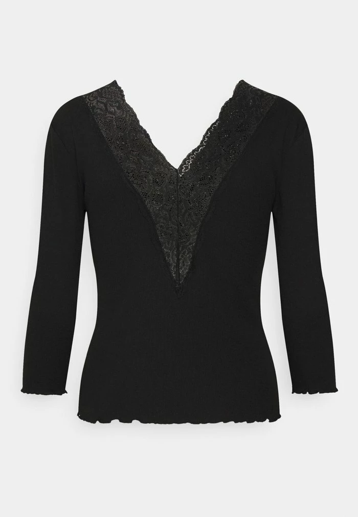 ONLY Petite ONLOLIVIA - Long Sleeved Top - Black 4 ONLY Petite ONLOLIVIA - Long Sleeved Top - Black - Image 2