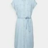 ONLY Petite ONLPEMA HAN - Day Dress - Light Blue Denim -ONLY Petite store a2d977496695427eac032d5ec119aad1