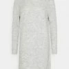 ONLY Petite ONLCAROL DRESS - Jumper Dress - Light Grey -ONLY Petite store a2e05dcc581c4a6cbd021f8b2141505c