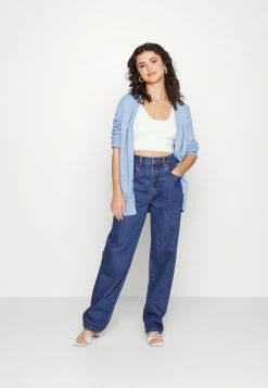 ONLY Petite ONLLESLY OPEN CARDIGAN - Cardigan - Light Blue -ONLY Petite store a3871d61ffc44688a45737dc6bd635f5