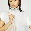 ONLY Petite ONLTIA LIFE HIGHNECK VEST PETIT - Jumper - Light Grey Melange -ONLY Petite store a48d3ff2d53847ab8c812e173475ec17