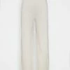 ONLY Petite ONLDREAMER FLAIR SLIT PANTS - Trousers - Birch -ONLY Petite store a55d35a8ca174266a28a09b3d5ad1b9e