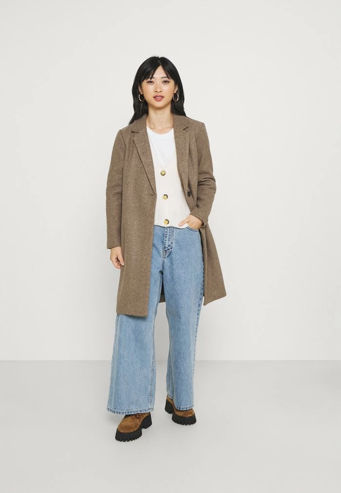 ONLY Petite ONLTRILLION COATIGAN - Classic Coat - Walnut 4 ONLY Petite ONLTRILLION COATIGAN - Classic Coat - Walnut - Image 2