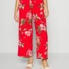 ONLY Petite ONLNOVA LUX ALBA PALAZZO PANT - Trousers - Chinese Red -ONLY Petite store a59768cbf0d84f15aa631a4696533b70