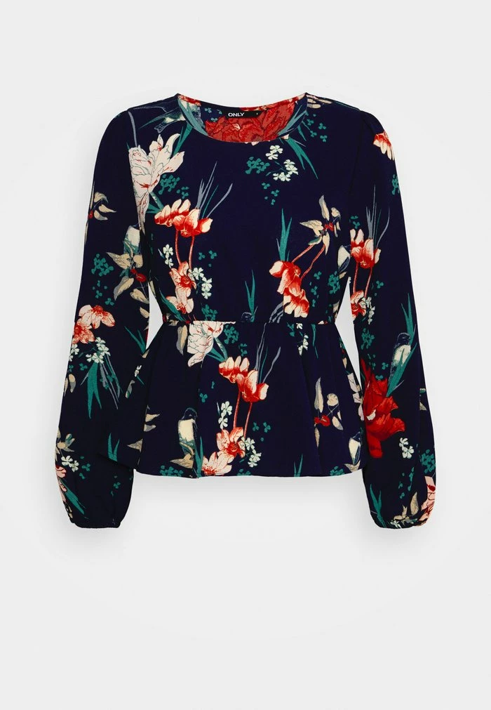 ONLY Petite ONLNOVA LUX METTE - Blouse - Night Sky 6 ONLY Petite ONLNOVA LUX METTE - Blouse - Night Sky - Image 4
