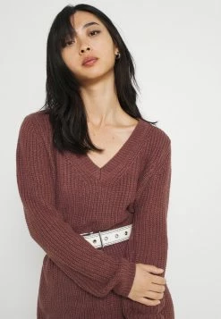 ONLY Petite ONLMELTON LIFE DRESS - Jumper Dress - Rose Brown -ONLY Petite store a6da43bb64244cd7babecf7d41d8252f