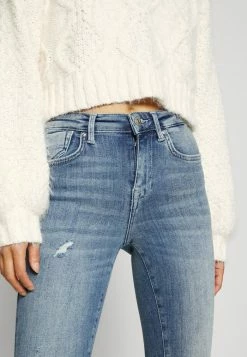 ONLY Petite ONLPOWER MID PUSH UP PETIT - Jeans Skinny Fit - Medium Blue Denim -ONLY Petite store a707f16cefc842aa9ddb15b752df15f0