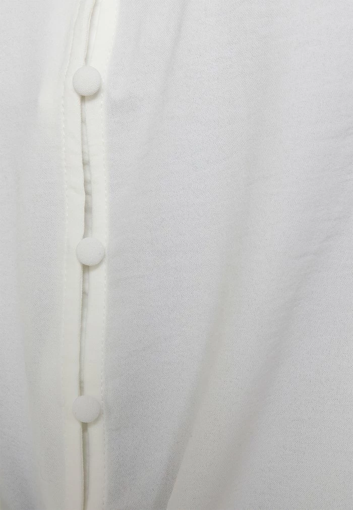 ONLY Petite ONLMETTE BUTTON KNOT TOP - Blouse - Cloud Dancer 5 ONLY Petite ONLMETTE BUTTON KNOT TOP - Blouse - Cloud Dancer - Image 3