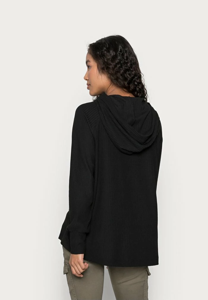 ONLY Petite ONLNELLA HOOD - Hoodie - Black 5 ONLY Petite ONLNELLA HOOD - Hoodie - Black - Image 3