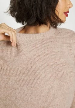 ONLY Petite ONLCELINA LIFE - Jumper - Oatmeal -ONLY Petite store a7bf783ad0dd444087247129ea36e389