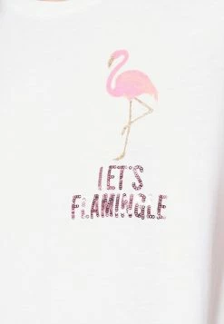 ONLY Petite ONLKITA FLAMINGLE - Print T-shirt - Bright White -ONLY Petite store a7eca7eaa4e845f9bf3a286ad1b1b28a