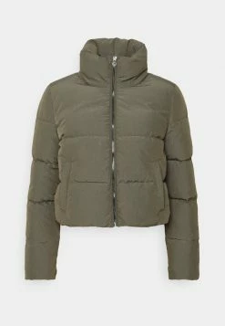 ONLY Petite ONLDOLLY SHORT PUFFER JACKET - Winter Jacket - Grape Leaf -ONLY Petite store a88fc4c6f64e4289931e3b0c0bf59287