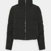 ONLY Petite ONLDOLLY SHORT PUFFER JACKET - Winter Jacket - Black -ONLY Petite store a8e96254fbd74abdb5fa07302e0759bf