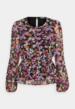 ONLY Petite ONLCITTY METTE PEPLUM - Blouse - Black -ONLY Petite store a94b693d923b4ffeb975a2c344a9469d