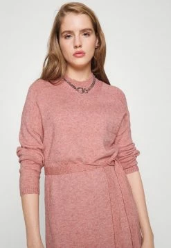 ONLY Petite ONLLEVA BELT DRESS - Jumper Dress - Dusty Rose -ONLY Petite store a97418ed63eb4a028fd8758541b148b3