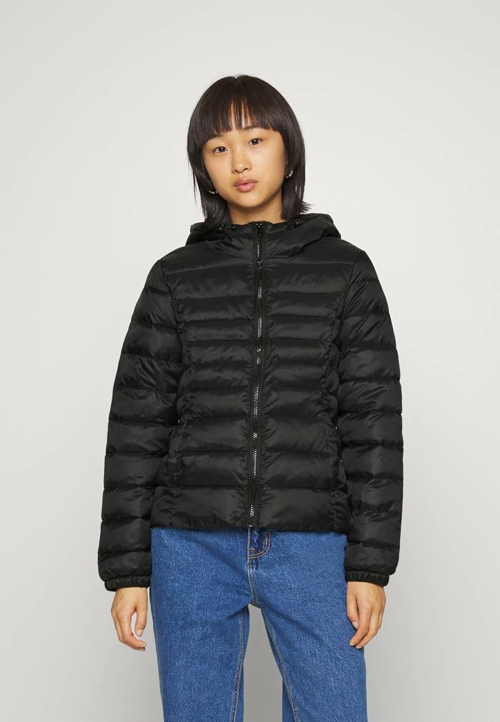 ONLY Petite ONLTAHOE HOOD JACKET - Light Jacket - Black 3 ONLY Petite ONLTAHOE HOOD JACKET - Light Jacket - Black