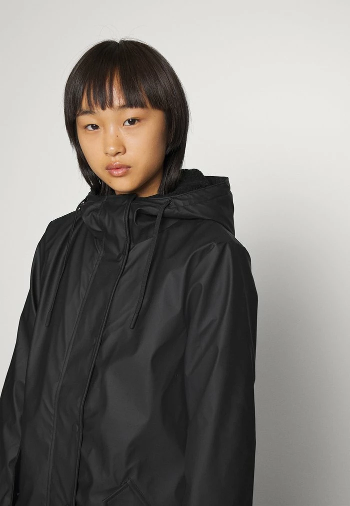 ONLY Petite ONLSALLY RAINCOAT - Waterproof Jacket - Black 6 ONLY Petite ONLSALLY RAINCOAT - Waterproof Jacket - Black - Image 4