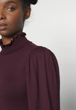 ONLY Petite ONLELVA SMOCK - Long Sleeved Top - Winetasting -ONLY Petite store ab6ab463ec234cada76a49705e4393b9