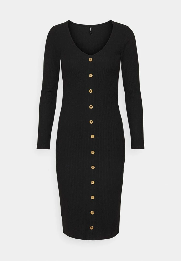 ONLY Petite ONLNELLA BODYCON DRESS - Jumper Dress - Black 6 ONLY Petite ONLNELLA BODYCON DRESS - Jumper Dress - Black - Image 4