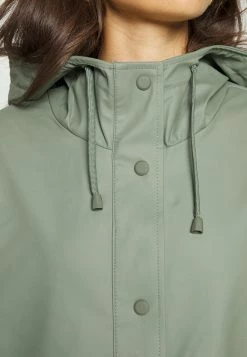 ONLY Petite ONLELLEN RAINCOAT - Waterproof Jacket - Agave Green -ONLY Petite store ac197c466650487489cbe507cce266da