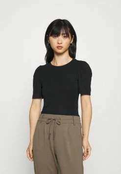 ONLY Petite ONLNORA VOLOUME BODY - Basic T-shirt - Black