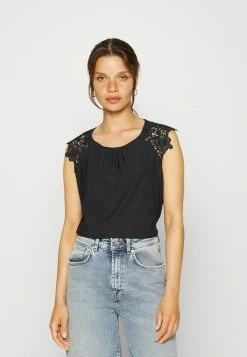 ONLY Petite ONLSILJA LIFE NEW MIX - Print T-shirt - Black